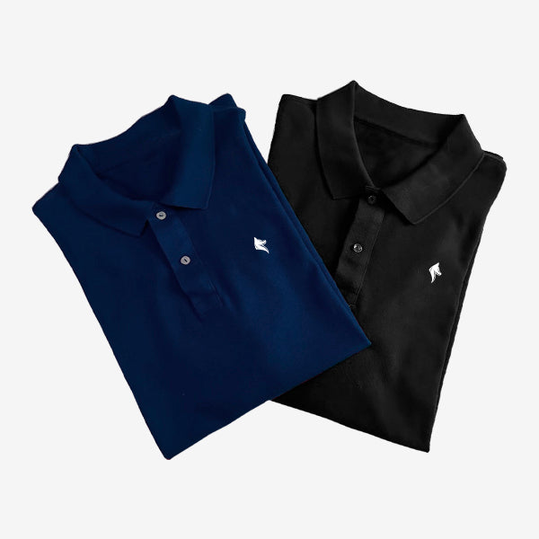 [BUY 1, GET 2] Set of 2 Essential Polos