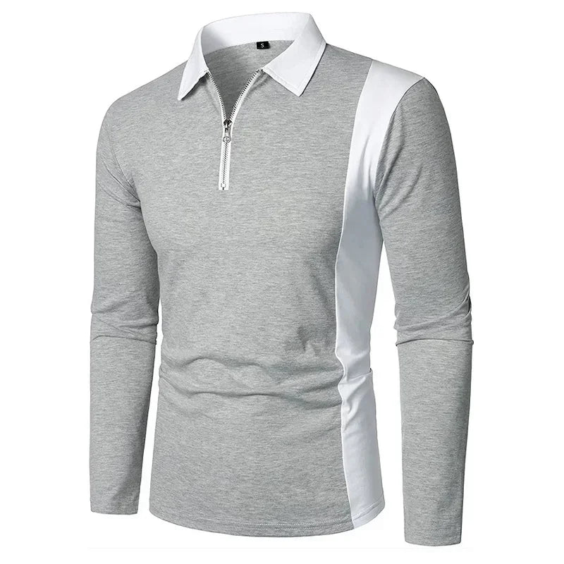 Men's Long Sleeve Polo Shirt Padrony Norva - Main Image 3