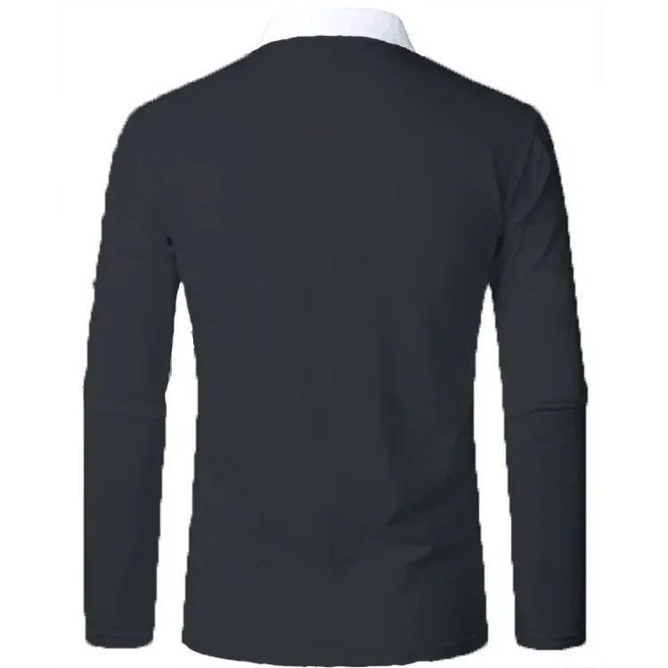 Men's Long Sleeve Polo Shirt Padrony Norva - Main Image 6